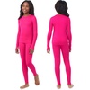 Cuddl Duds Heavyweight 2 Piece Sets Base Layer Thermal Underwear for Girls(Hot Pink)