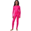 Cuddl Duds Heavyweight 2 Piece Sets Base Layer Thermal Underwear for Girls(Hot Pink)